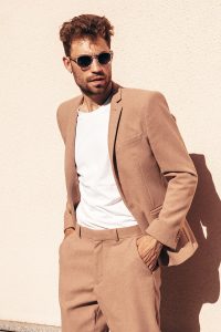 Beige Suit